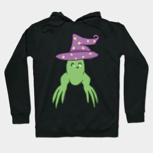 Witchy Frog With Long Feet Hoodie